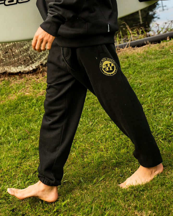 H SERIES SPLIT | TRACKPANT - BLACK