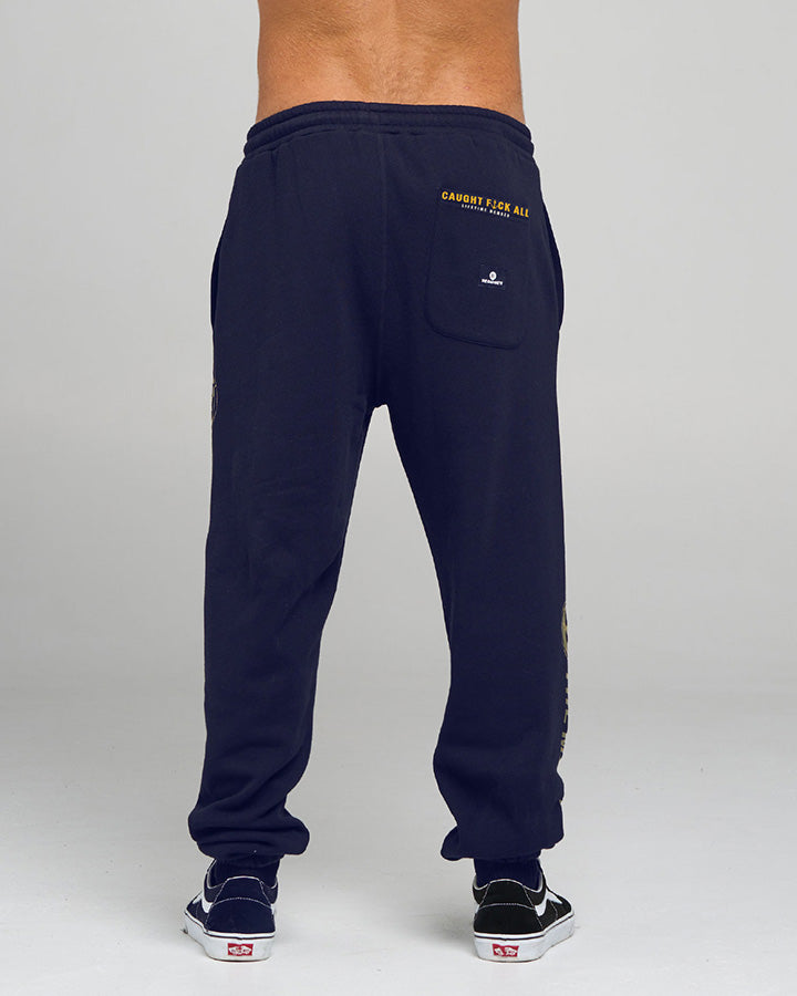 CAUGHT FK ALL JAW | TRACKPANT - NAVY