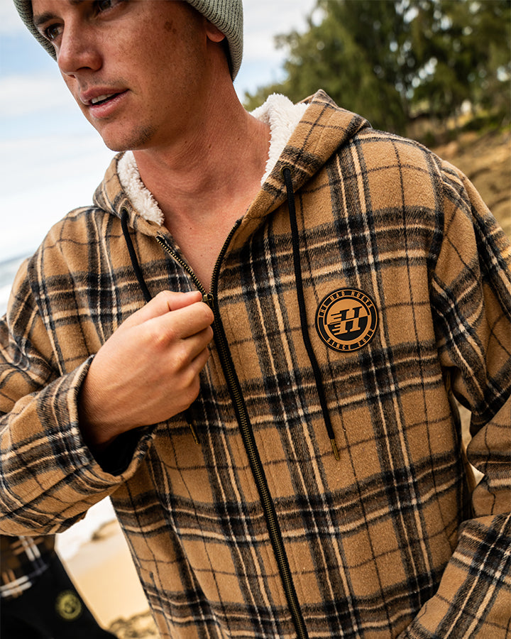 HAZZA | JACKET - WALNUT