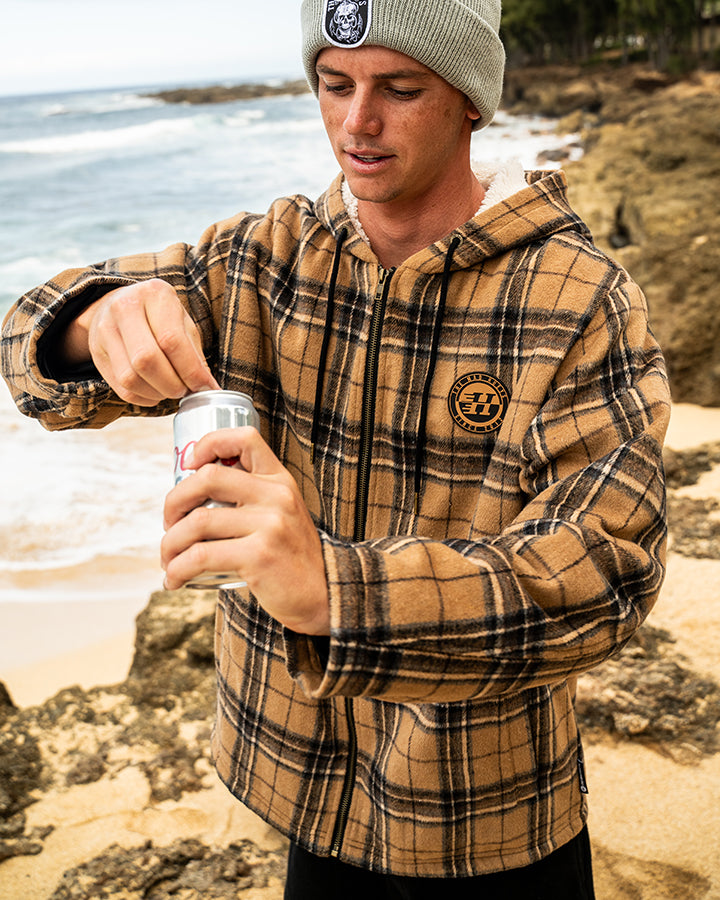 HAZZA | JACKET - WALNUT