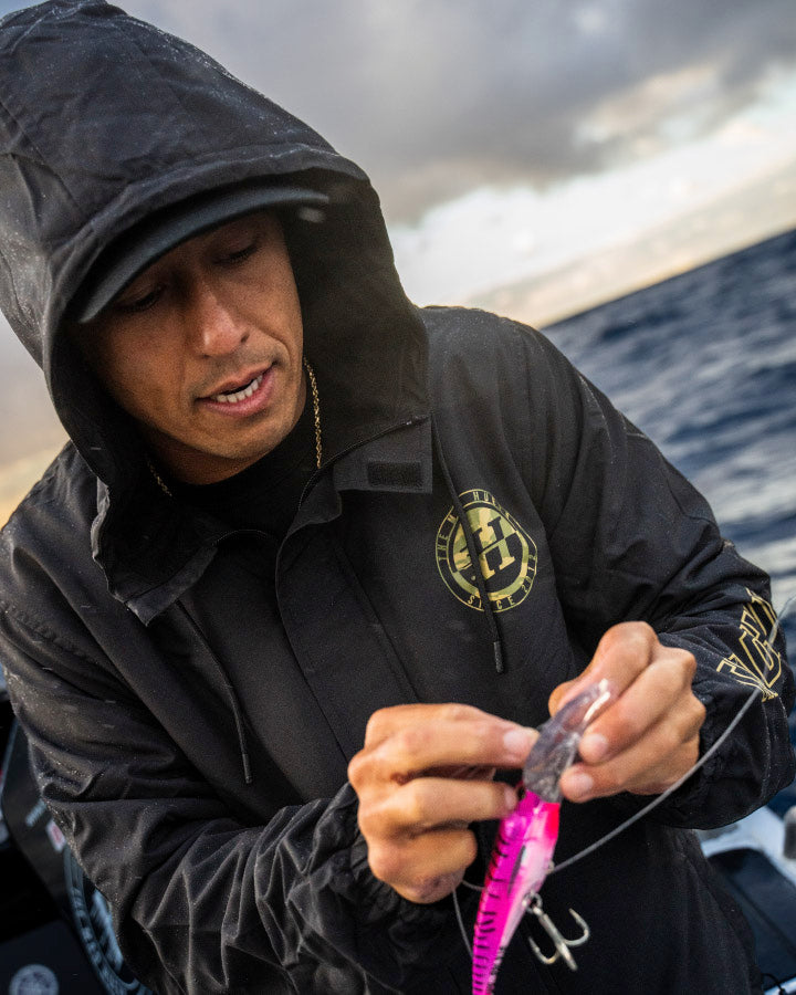 H SERIES SPLIT | SPRAY JACKET - BLACK