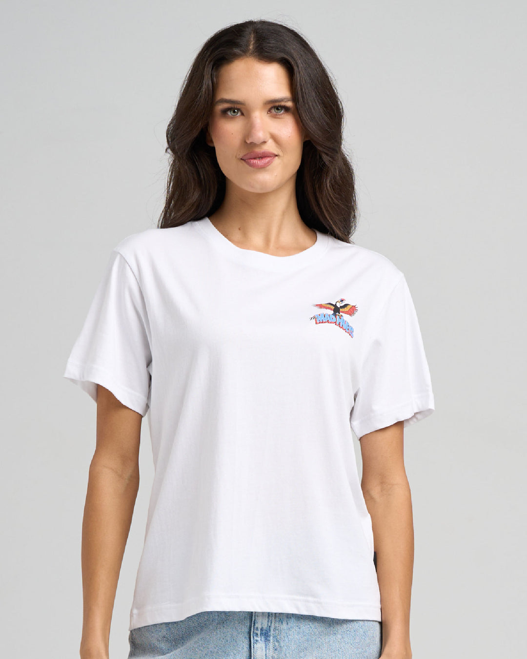 JUNGLE JUICE | WOMENS SS TEE - WHITE