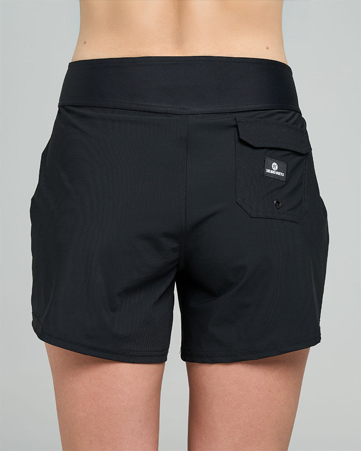 HUEYS | WOMENS BOARDSHORTS - BLACK