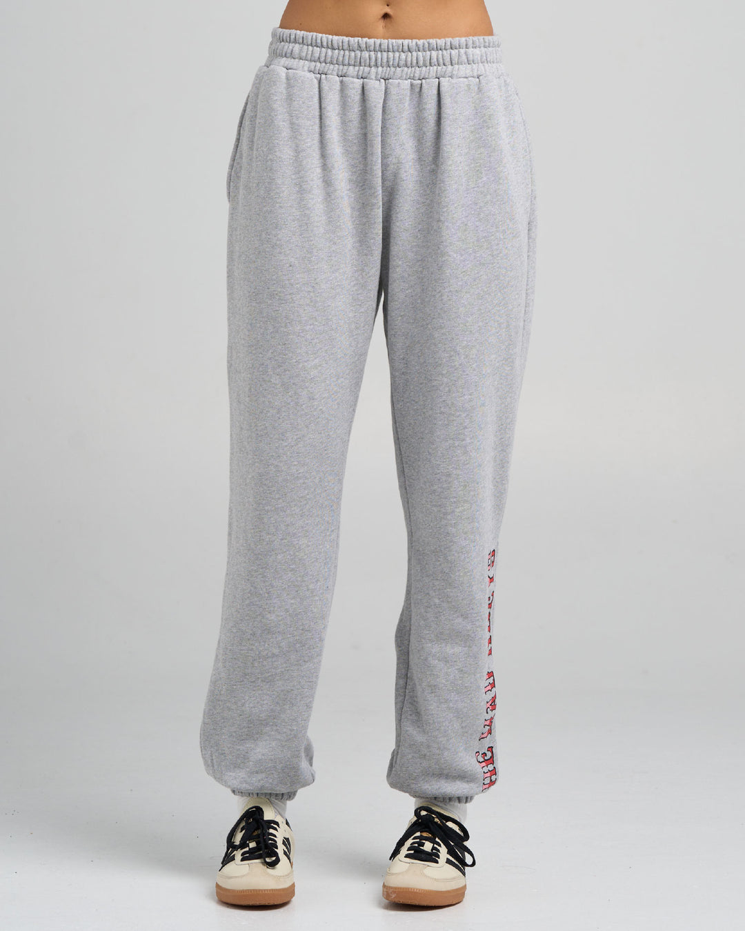 MERMAID ANCHOR | WOMENS TRACKPANT - GREY MARLE