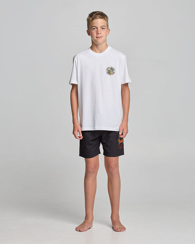 FROTHING CLUB | YOUTH SS TEE - WHITE