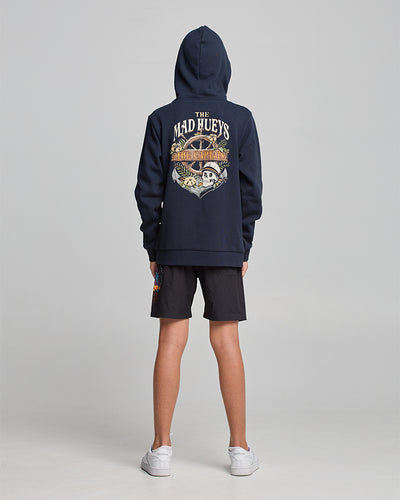 SHIPWRECKED CAPTAIN | YOUTH PULLOVER - NAVY