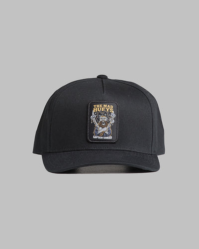 CAPTAIN COOKED | TWILL SNAPBACK - BLACK