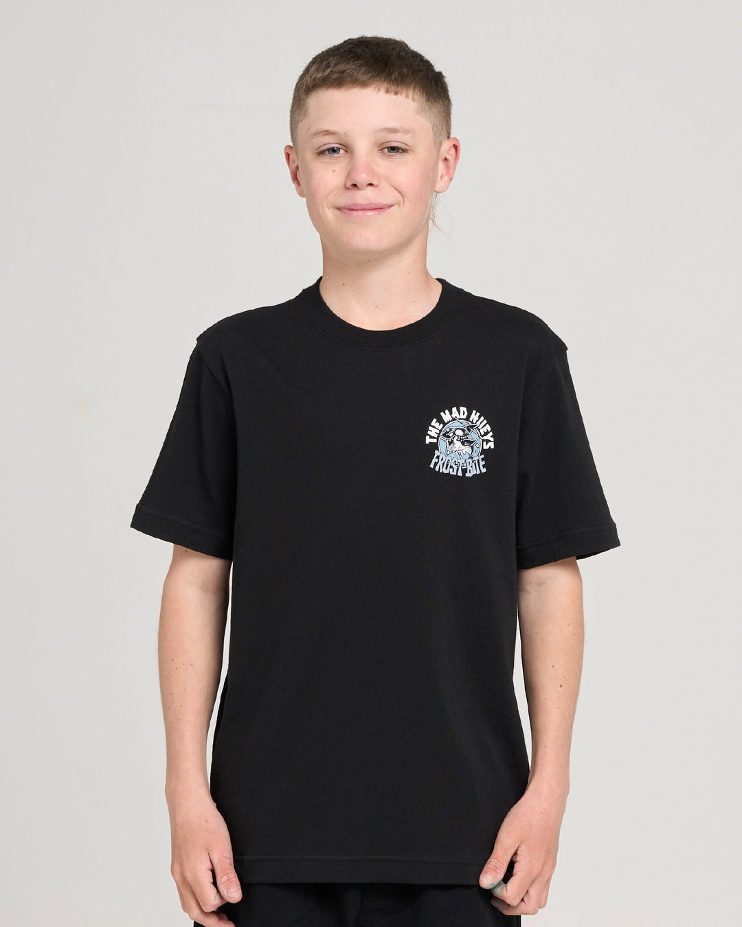 FROST BITE | YOUTH SS TEE - BLACK