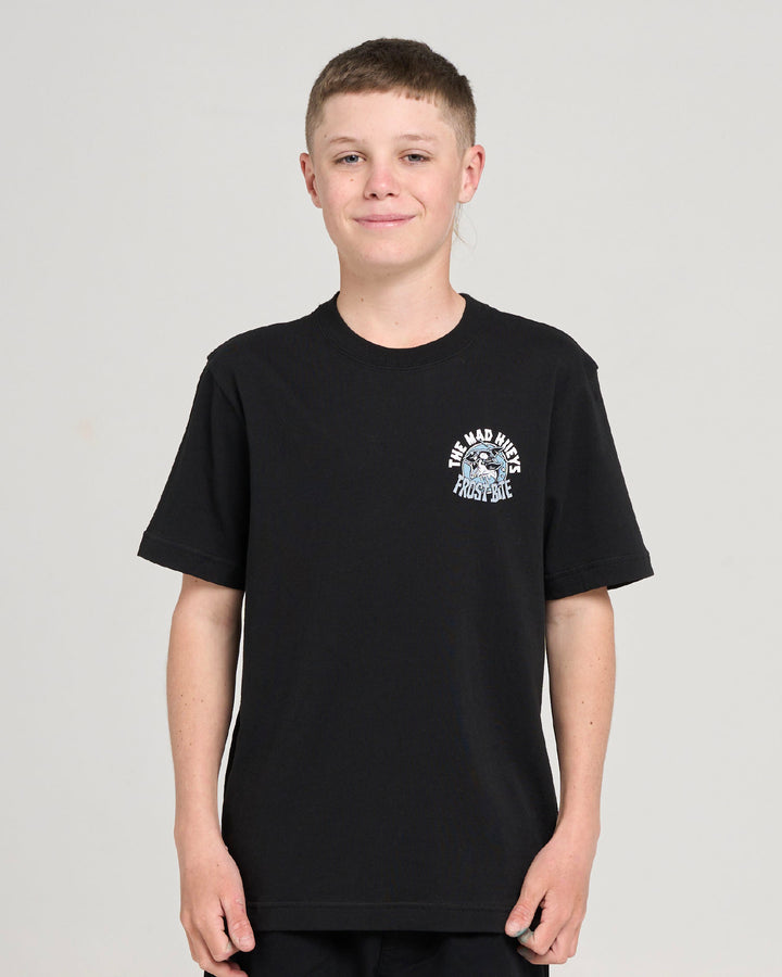 FROST BITE | YOUTH SS TEE - BLACK