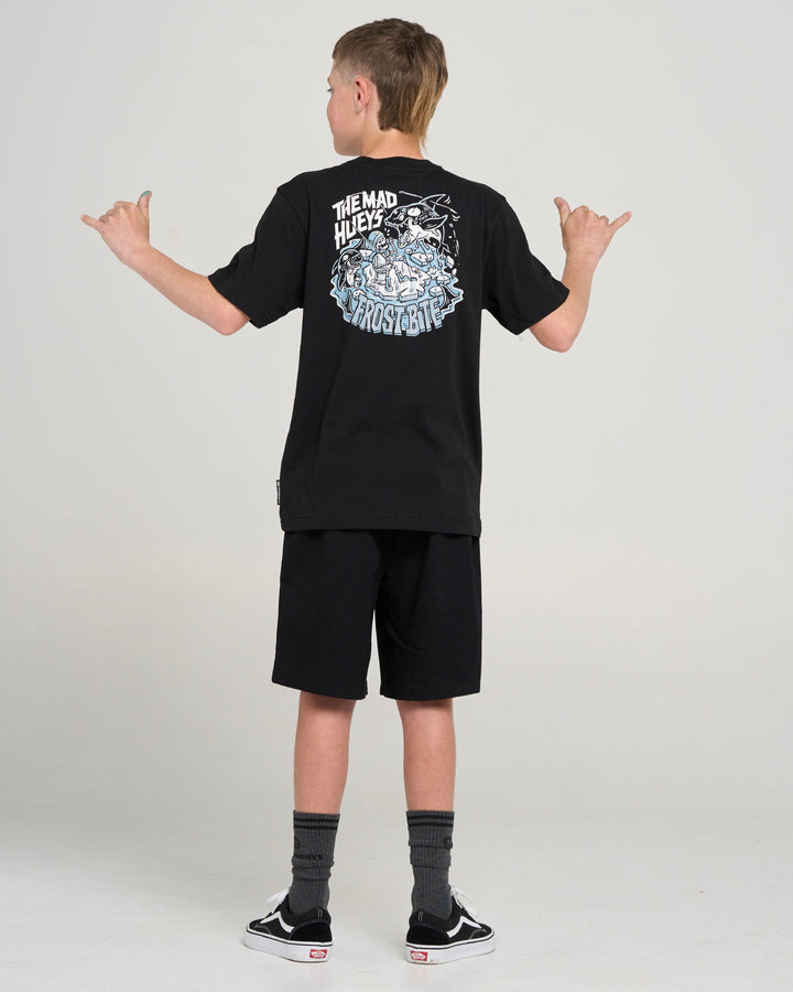 FROST BITE | YOUTH SS TEE - BLACK