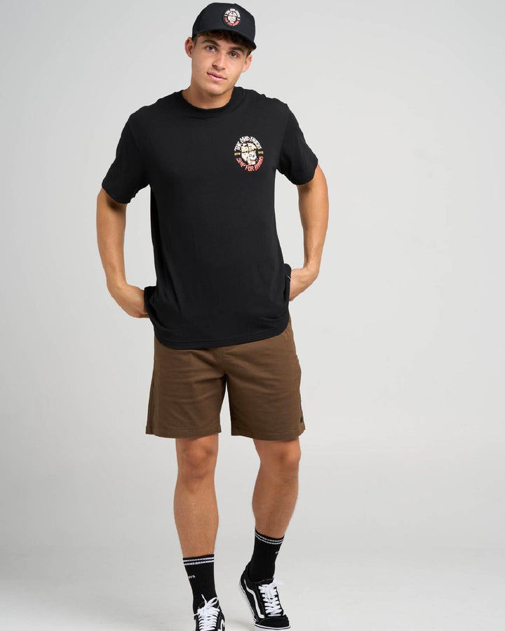 SHIP FOR BRAINS | SS TEE - BLACK