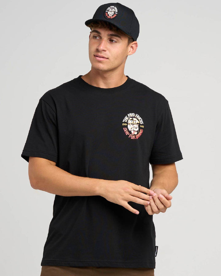 SHIP FOR BRAINS | SS TEE - BLACK