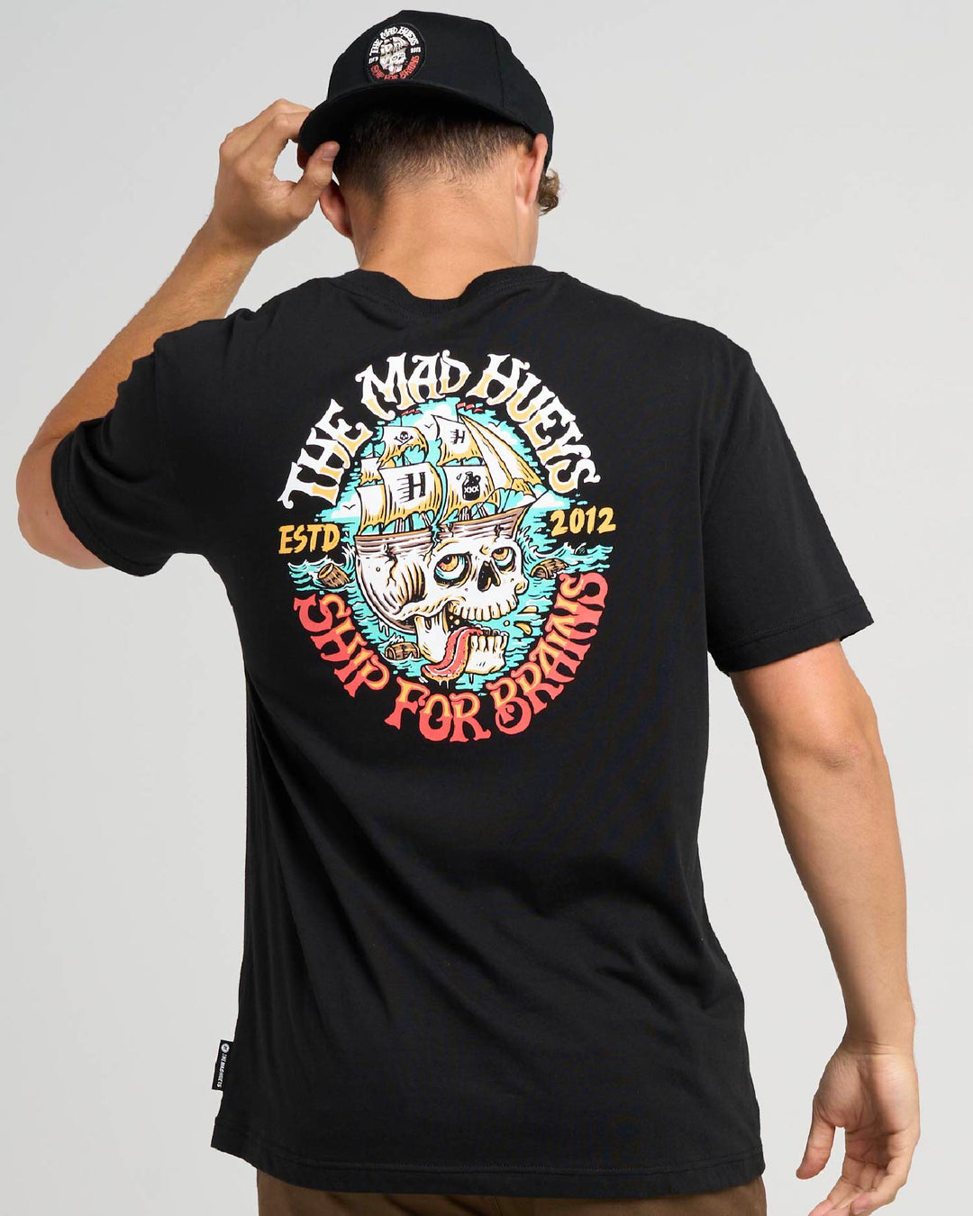 SHIP FOR BRAINS | SS TEE - BLACK