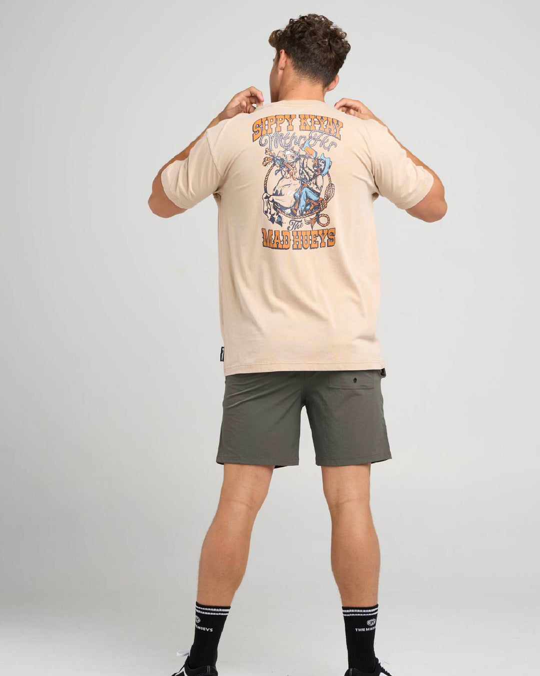 SIPPY KIYAY | SS TEE - WASHED LATTE
