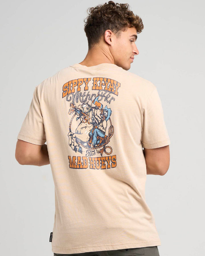 SIPPY KIYAY | SS TEE - WASHED LATTE