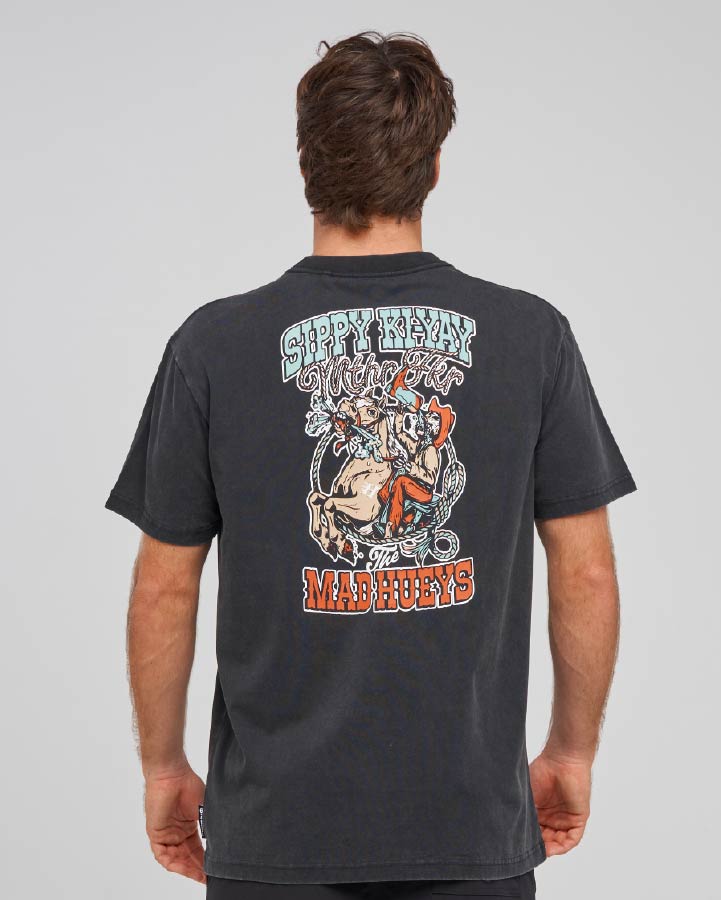 SIPPY KIYAY | SS TEE - WASHED BLACK