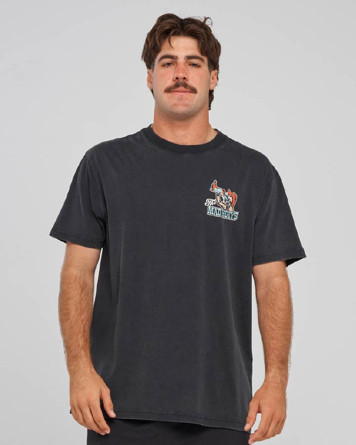 SIPPY KIYAY | SS TEE - WASHED BLACK