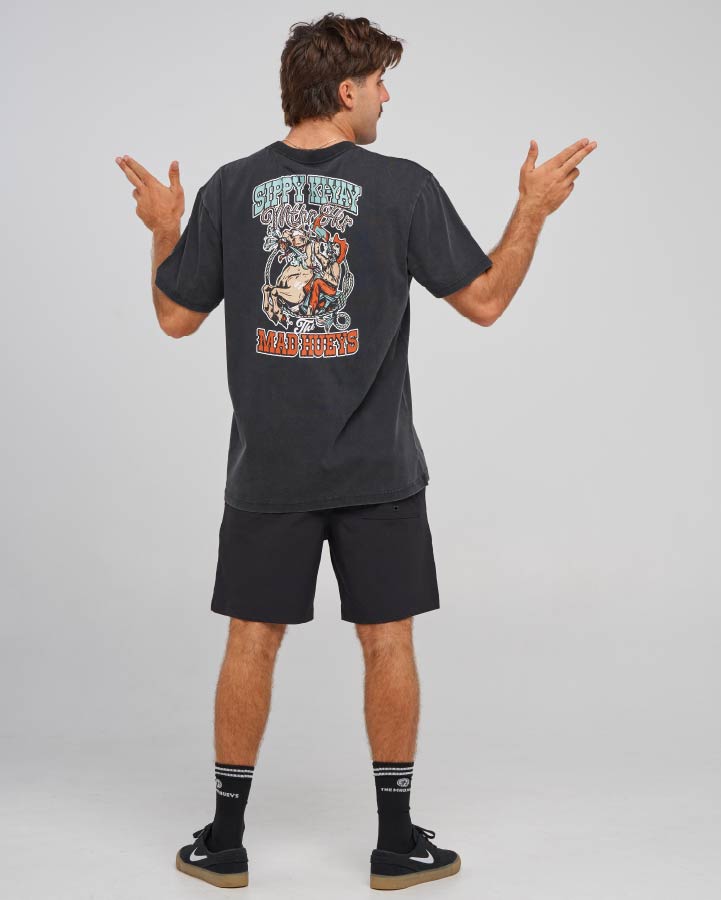 SIPPY KIYAY | SS TEE - WASHED BLACK