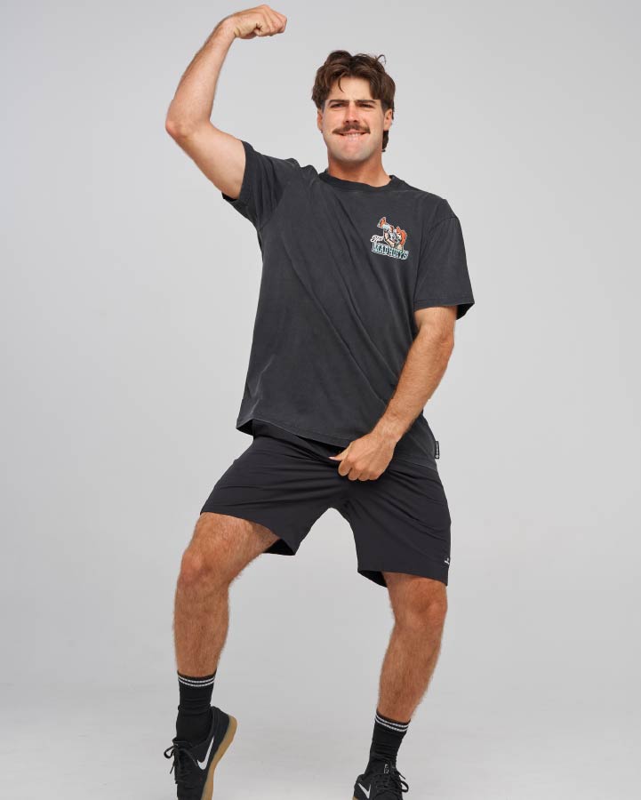 SIPPY KIYAY | SS TEE - WASHED BLACK