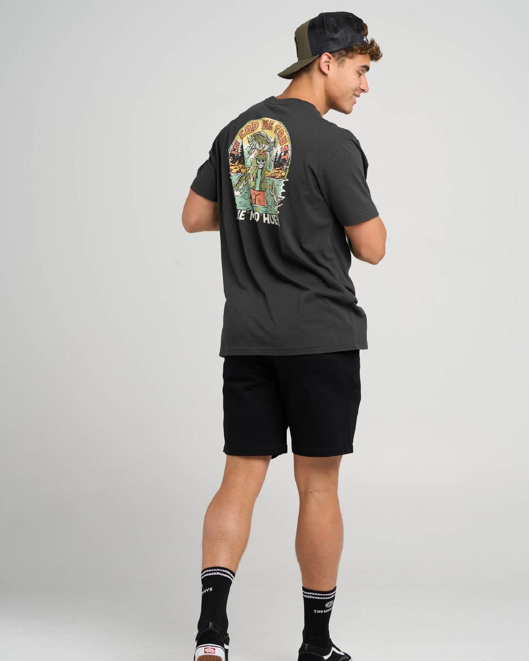 TRUST COD | SS TEE - VINTAGE BLACK
