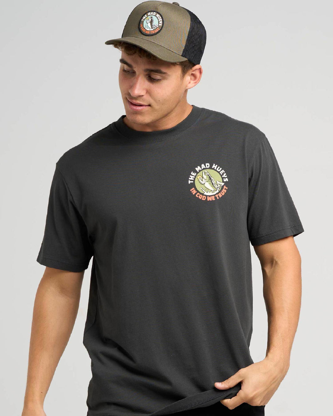 TRUST COD | SS TEE - VINTAGE BLACK