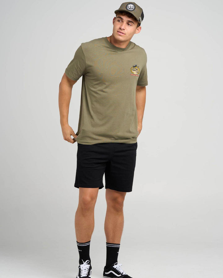 LESS BLUEYS | SS TEE - OLIVE