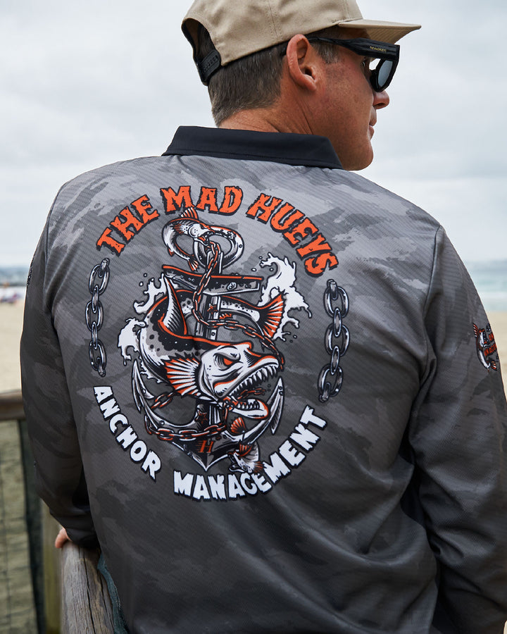 ANCHOR MANAGEMENT | UPF 50+ FISHING JERSEY - FADED DUST