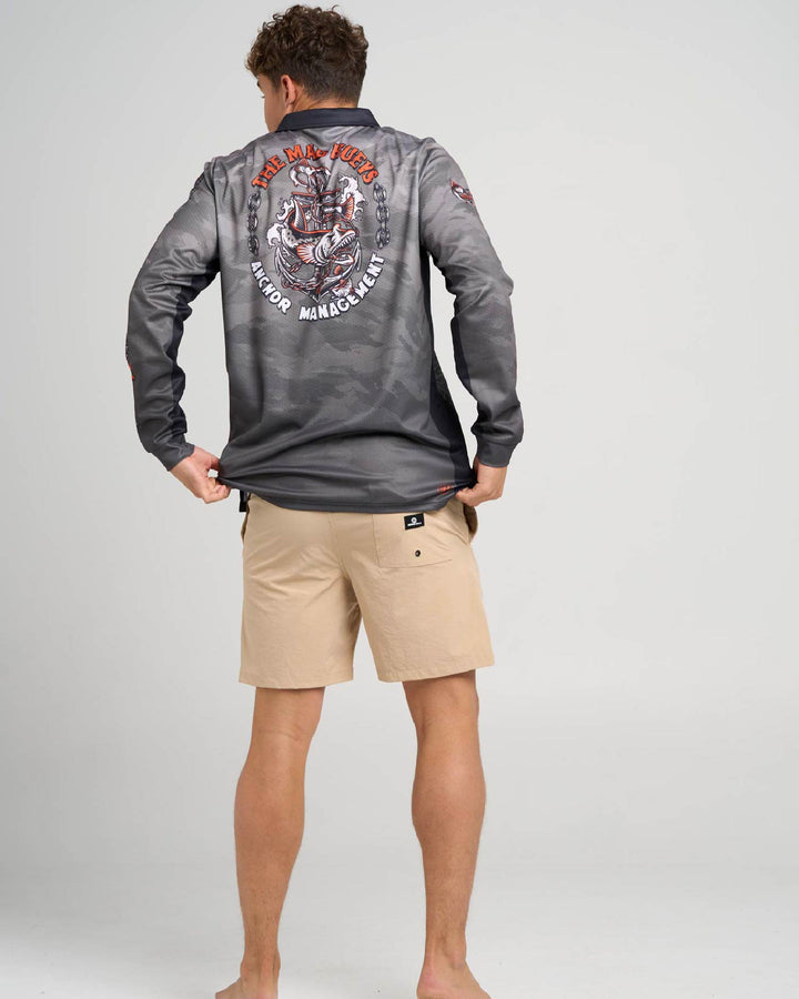 ANCHOR MANAGEMENT | UPF 50+ FISHING JERSEY - FADED DUST