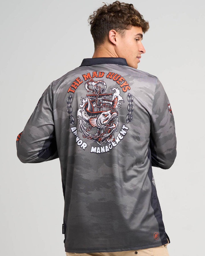 ANCHOR MANAGEMENT | UPF 50+ FISHING JERSEY - FADED DUST