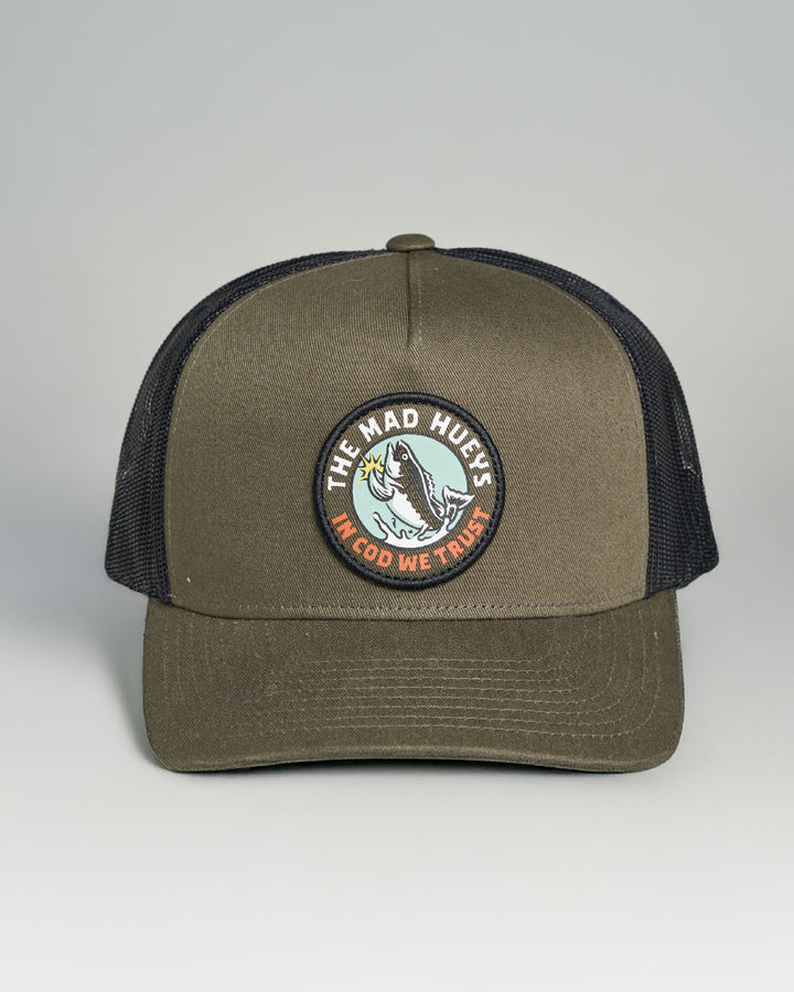 TRUST COD | TWILL TRUCKER - OLIVE