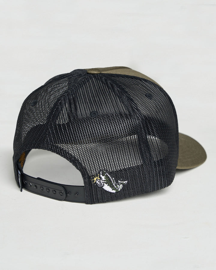 TRUST COD | TWILL TRUCKER - OLIVE