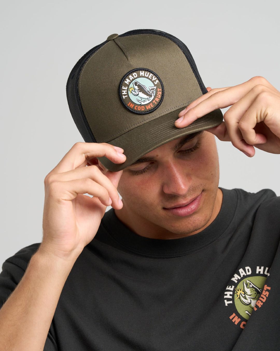 TRUST COD | TWILL TRUCKER - OLIVE