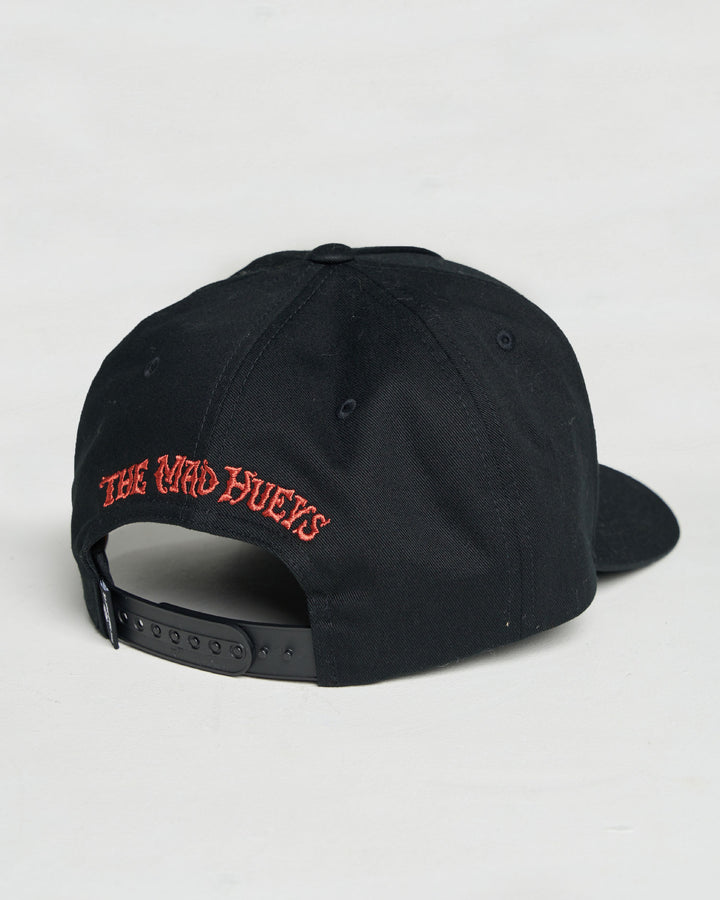 SHIP FOR BRAINS | TWILL SNAPBACK - BLACK