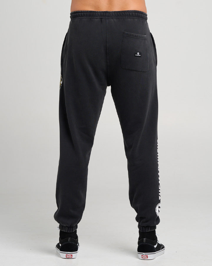 SURF HUEYS | TRACKPANT - WASHED BLACK