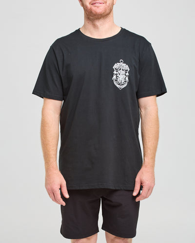 NO FKS GIVEN | SS TEE  - BLACK