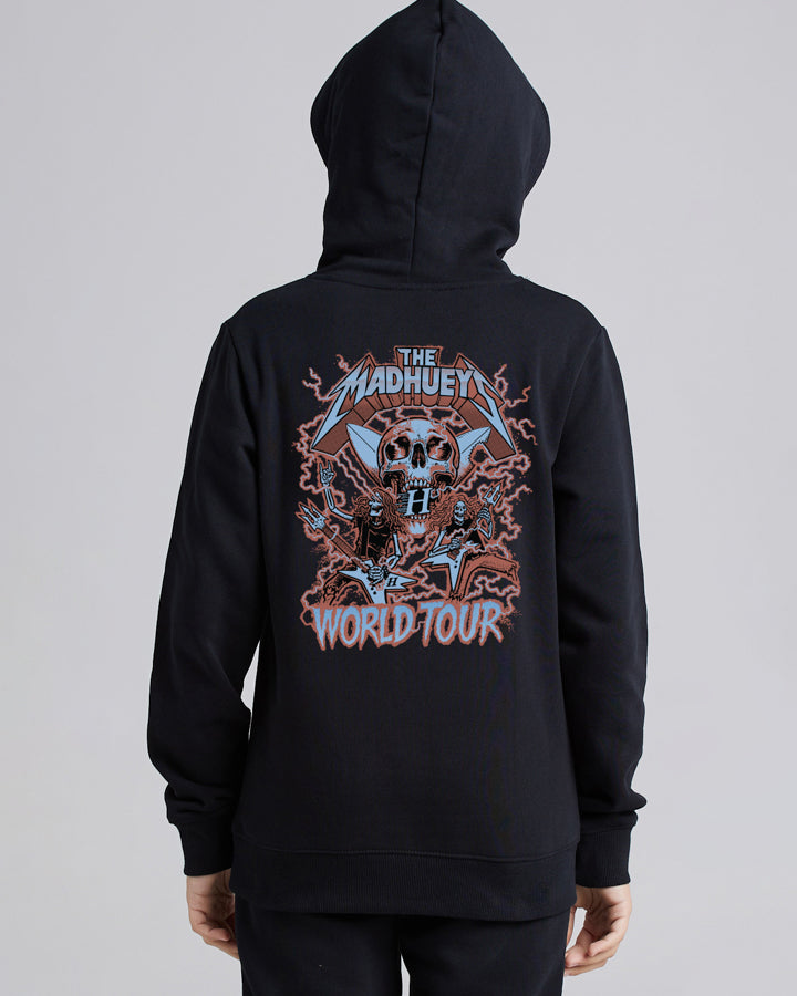 WORLD TOUR | YOUTH PULLOVER - BLACK