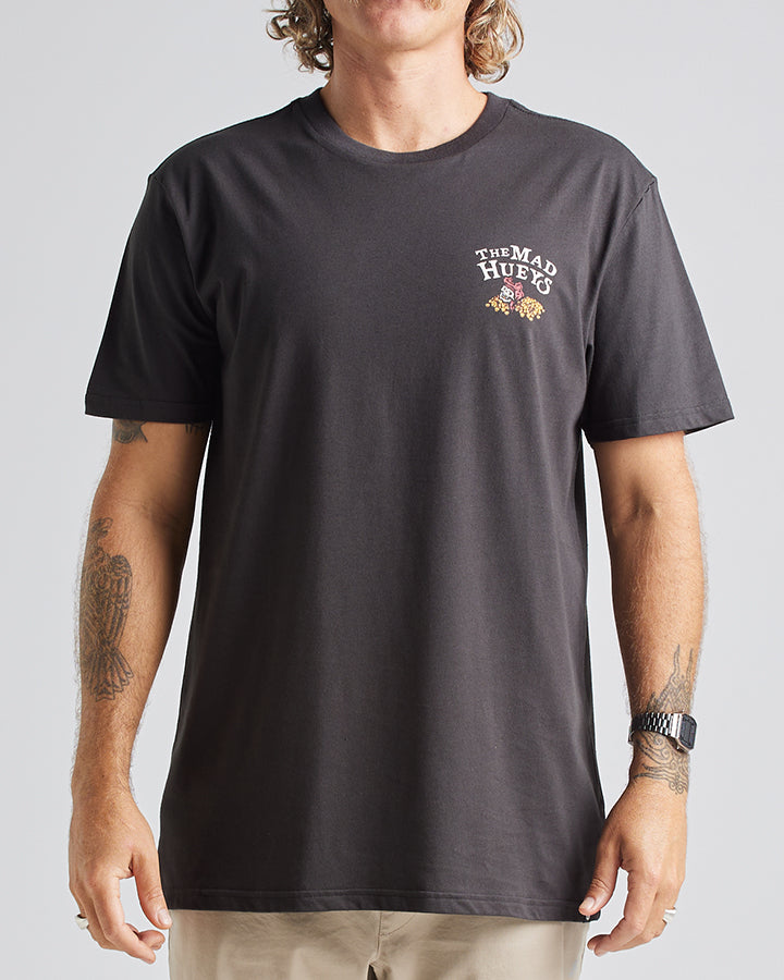PIECES OF EIGHT | SS TEE - VINTAGE BLACK