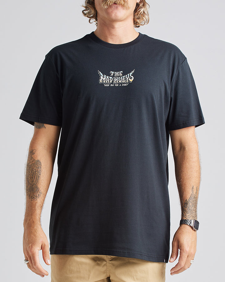 SURFING SHOEY | SS TEE - BLACK