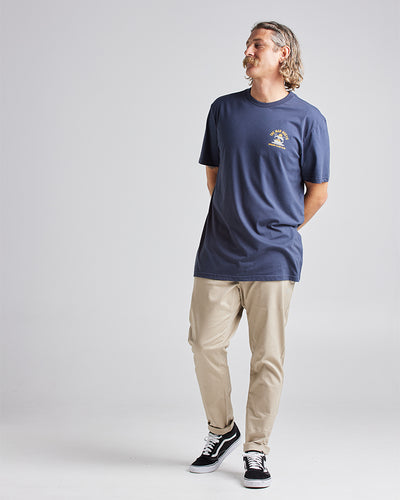 WORKING CLASS CLAM | SS TEE - NAVY