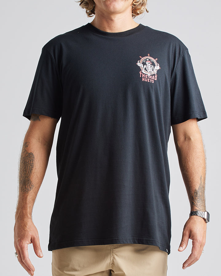 CAPTAIN COOKED | SS TEE - BLACK