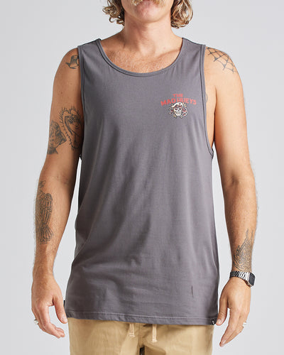 FISH TILL YOURE DEAD | TANK - CHARCOAL