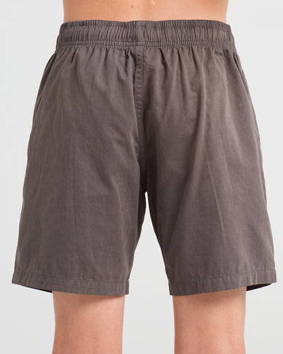 SKULL ANCHOR | YOUTH 14" VOLLEY SHORT - CHARCOAL