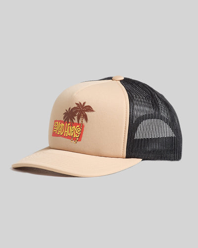 SPICY BOYS | YOUTH FOAM TRUCKER - TAN