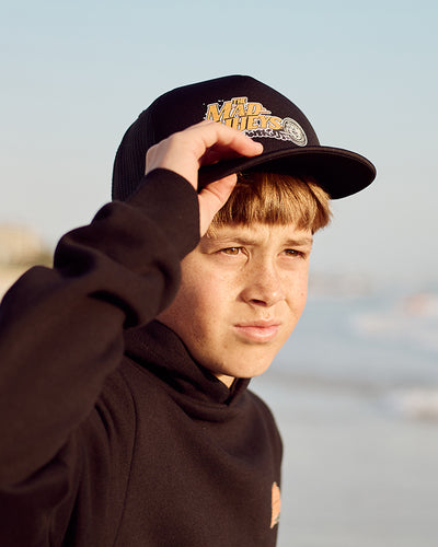 CRIKEY GANG | YOUTH FOAM TRUCKER - BLACK