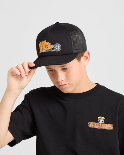 CRIKEY GANG | YOUTH FOAM TRUCKER - BLACK