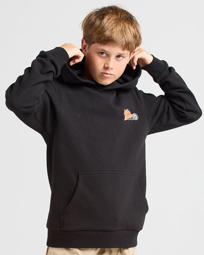 CRIKEY GANG | YOUTH PULLOVER - BLACK