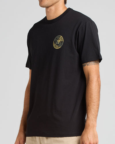 H SERIES | SS TEE - BLACK