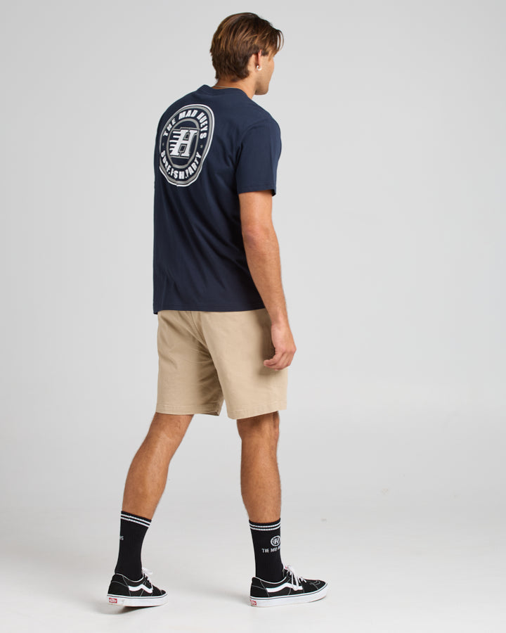 H SERIES | SS TEE - NAVY