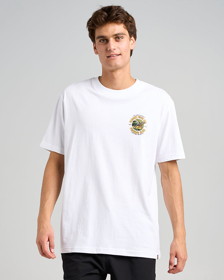 CAUGHT FK ALL | SS TEE - WHITE