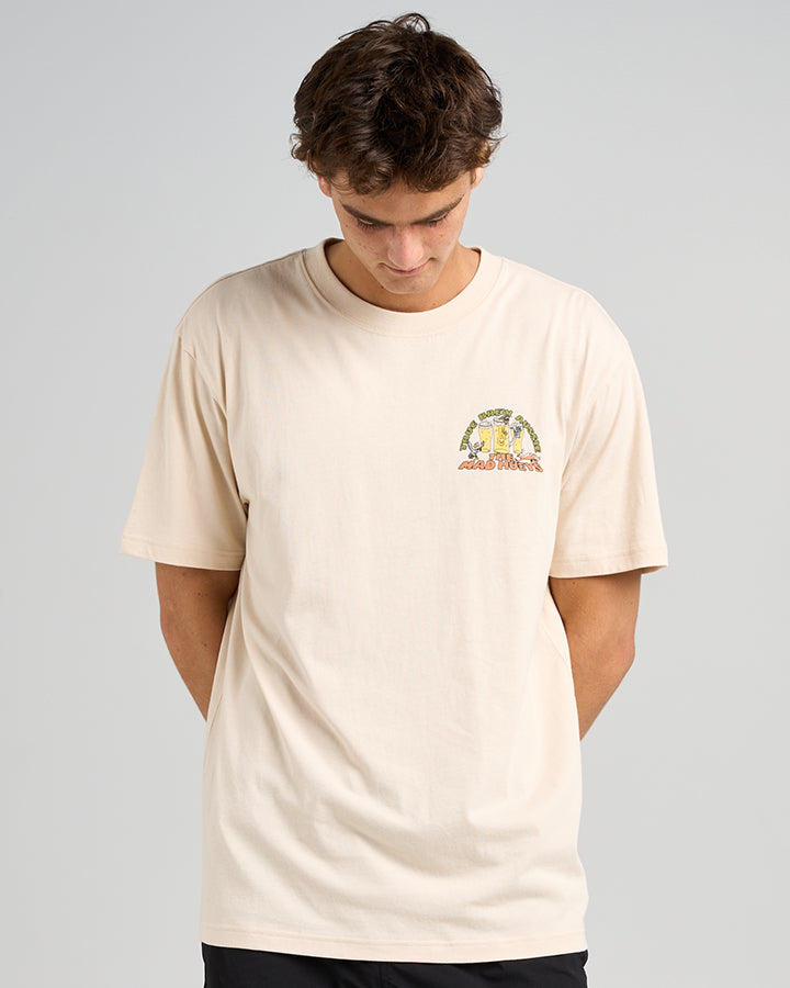 TRUE BREW | SS TEE - CEMENT